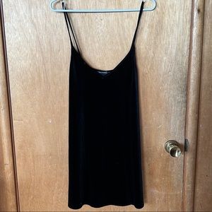 Velvet Little Black Dress